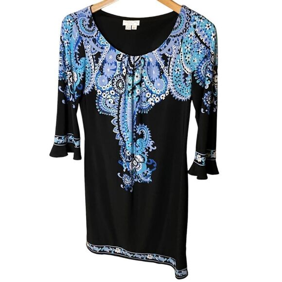 London Times Petite BoHo Comfort Travel Dress - Size 6P - Picture 1 of 3